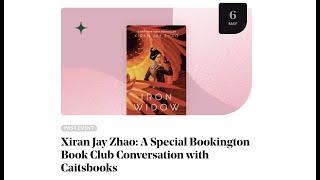 Xiran Jay Zhao: A Special Bookington Book Club Conversation with Caitsbooks