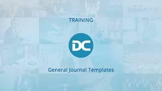 Creating General Journal Templates | Business Central Training Centre