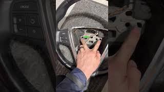 2012 Volvo S60 Steering Wheel Swap/Airbag Removal Information