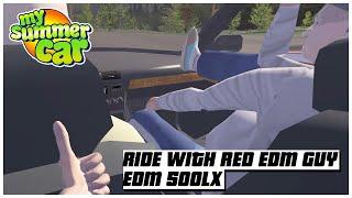 My Summer Car - Ride with red edm guy EDM 500LX Kuski the driver 2022 | Ogygia Vlogs