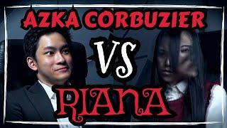 AZKA CORBUZIER VS RIANA‼️ ADU SAKTI.. TAPI TAKUT....