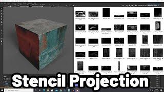 Using Stencils in Substance Painter