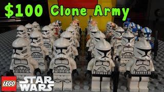 I Spent $100 Building A LEGO Star Wars Clone Army...