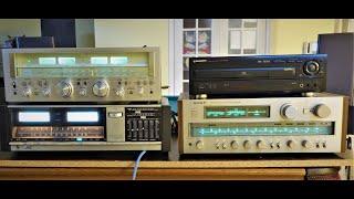 Sansui G-7000 VS JVC JR-S600 VS Sony Str-V6 Test  #1