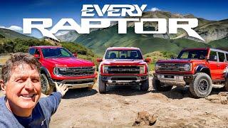 What’s The Best Raptor? Ford Raptor Ranger vs Bronco Raptor vs F-150 Raptor R!