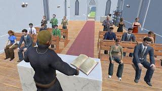 AKU MENCOBA SIMULATOR GEREJA.... Church Simulator