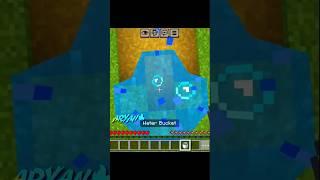 I Completed a Slime Block and Water Bucket MLG Challenge!#minecraft