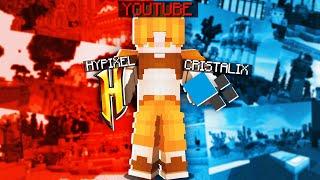 ПОЛУЧИЛ ЮТУБЕРКУ НА ХАЙПИКСЕЛЕ ?! ГДЕ ЮТУБЕРКА ЛУЧШЕ ?! HYPIXEL VS CRISTALIX !!!