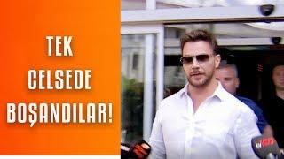 Sinan Akçıl'la Burcu Kıratlı tek celsede boşandı!