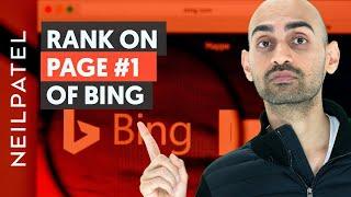 How to Rank on Page 1 of Bing | Bing SEO