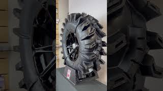 Terminator Tires Mounted on MSA M12 Diesel Wheels Wild Boar ATV Parts #atv #utv #wheel #tire