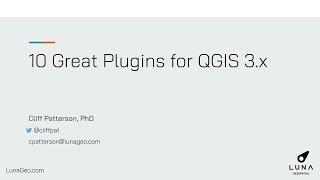 10 Great Plugins for QGIS 3.x