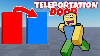 How to make A TELEPORTATION DOOR I NexScript