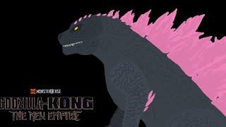 GODZILLA 2024 animation [ Godzilla and Kong The New Empire ] - Drago Monsterverse