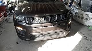 How to Change a Jeep Compass Driving light Park Light and Fog Light in the Bumper