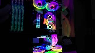 Lian-Li O11 Dynamic Custom PC | Ryzen 5900X, RTX 3080, QL120, Strime #Shorts