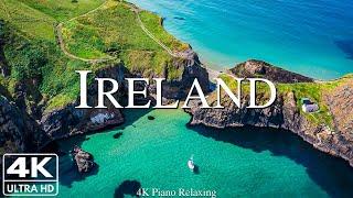 Ireland 4k - Relaxing Music With Beautiful Natural Landscape - Amazing Nature