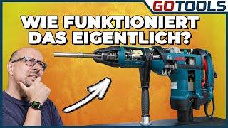 Bosch Bohrhammer von innen! So funktioniert, Getriebe, Pneumatik & Co.! Mit Verlosung