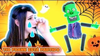 PERDEMOS AS PARTES DO TIO FRANK - KIDS PRETEND PLAY HALLOWEEN