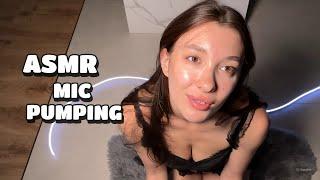 ASMR-Mic Pumping On My Knees with Countdown