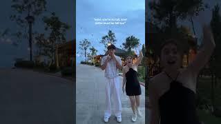 Andrea's height vs her brother ️  #tiktok #trend #andweaso #height #tall #brother #sibling