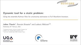 Julien Thurin: Using the Ensemble Kalman filter for Uncertainty Estimation in FWI