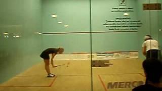 Squash Opava 06.12.2008 Fialova Lucie vs Ertlova Olga 1 set