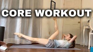 Everyday CORE Workout for better balance and stronger dancing | tabatas, no equipment