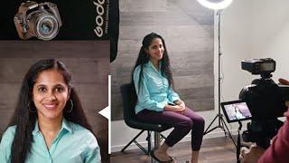 Headshots Photography Indoor | Quick Two-Light Portrait Setup