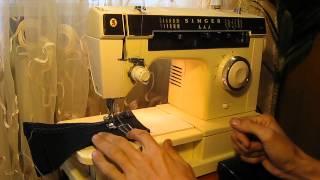 Sewing machine Швейная машина SINGER 7105 test