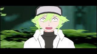 N from Pokemon gets diarrhea in the woods