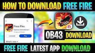 How to download latest Free fire ob43 Version  | Free fire update ob43 | Normal Free Fire Download