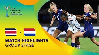 Costa Rica v Netherlands | FIFA U-20 Women's World Cup Colombia 2024 | Match Highlights