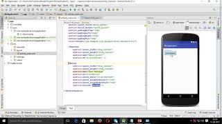 Message is display in toast When button click in android studio