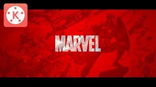 How to make Marvel intro in Kinemaster? | Tutorial Kinemaster