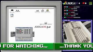 Commodore #AMIGA [real hardware] Indivision AGA mk3 test.... games & demos