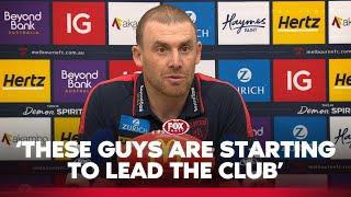 Goodwin all praise for young stars of the Demons squad ⭐ | Melbourne Press Conference | Fox Footy