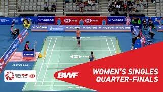 QF | WS | Nozomi OKUHARA (JPN) [3] vs Saina NEHWAL (IND) [5] | BWF 2018