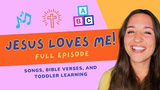 Christian Toddler Learning, Bible, and Songs with Ms. Lettie! JESUS LOVES ME! Little Acorns