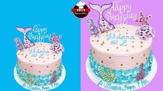 Cake Decorating Ideas For Birthdays | Boiled Icing | YUFI VLOG