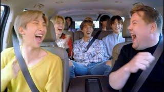 bts carpool karaoke funny moments