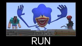 Compilation Scary Moments part 41 - Wait What meme in minecraft