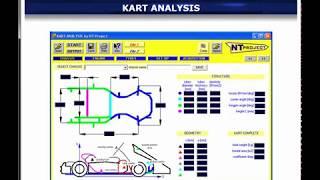 Presentation software Kart Analysis 2018 by NT-Project