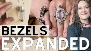 Bezels Expanded - Creating Sterling Silver Bezels for Gemstones & Crystals with Susan Lenart