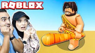 ROBLOXTA İLK İNSAN OLDUK VE HAYATTA KALDIK !!  Roblox