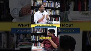 Sociology for a Shorter Syllabus? Common Mistake!! Surendra Sir, GS SCORE Faculty