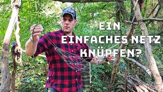 Grundlagen Bushcraft Ein Einfaches Netz Knüpfen