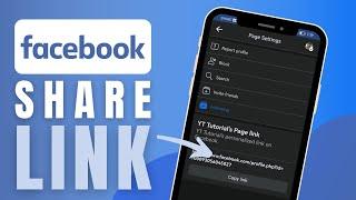 How To Share A Facebook Page Link (Step By Step Guide)