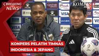 BREAKING NEWS - Konpers Timnas Indonesia & Jepang Jelang Laga Kualifikasi Piala Dunia 2026