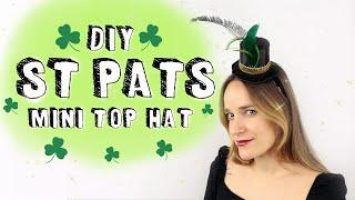 DIY St Pats Mini Top Hat | ZUCKER® Feather Products